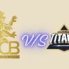 royal challengers bengaluru vs gujarat titans timeline