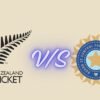 new zealand national cricket team vs india national cricket team timeline