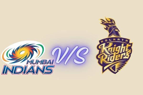 mumbai indians vs kolkata knight riders timeline