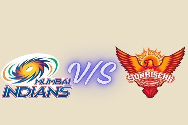 mumbai indians vs sunrisers hyderabad timeline