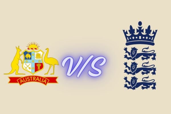 australian men cricket team vs england cricket team timeline