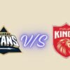 Gujarat Titans vs Punjab Kings Timeline Unforgettable History 2026 gujarat titans vs punjab kings timeline