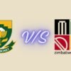 south africa national cricket team vs zimbabwe national cricket team timeline Incredible History & Memorable Matches 2026 south africa national cricket team vs zimbabwe national cricket team timeline