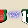 afghanistan national cricket team vs pakistan national cricket team timeline